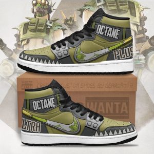 Octane Apex Legends J1 Sneakers Custom For For Gamer 2 - PerfectIvy