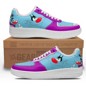 Oggy Air Sneakers Custom Oggy and the Cockroaches Cartoon Shoes 2 - PerfectIvy