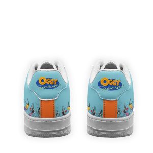 Oggy And The Cockroaches Air Sneakers Custom Cartoon Shoes 4 - Perfectivy