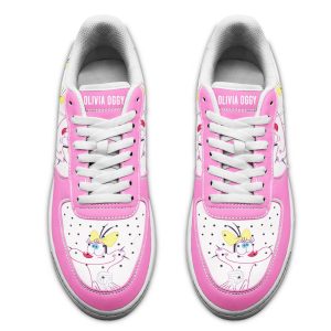 Olivia Oggy Air Sneakers Custom Oggy And The Cockroaches Cartoon Shoes 4 - Perfectivy