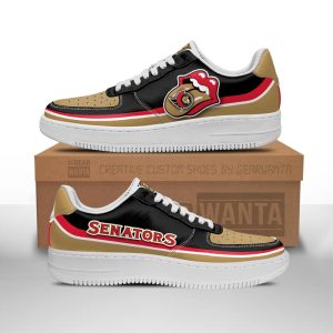 Ottawa Senators Air Sneakers Custom Force Shoes Sexy Lips For Fans-Gear Wanta