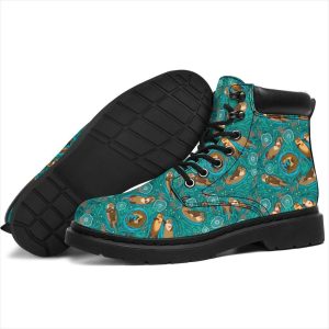 Otter Boots Animal Custom Shoes Funny For Otter Lover-Gearsnkrs