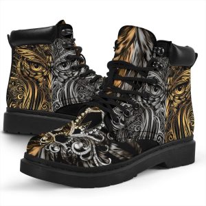 Owl Boots Cool Gift Idea For Who Love Owl-Gearsnkrs