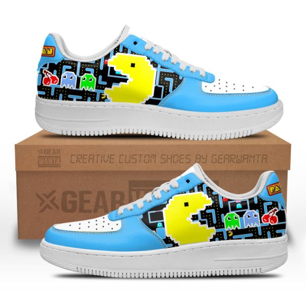 Pacman Air Sneakers Custom For Gamer Shoes 2 - Perfectivy