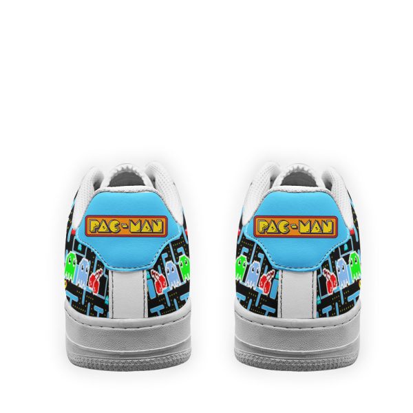 Pacman Air Sneakers Custom For Gamer Shoes 3 - Perfectivy