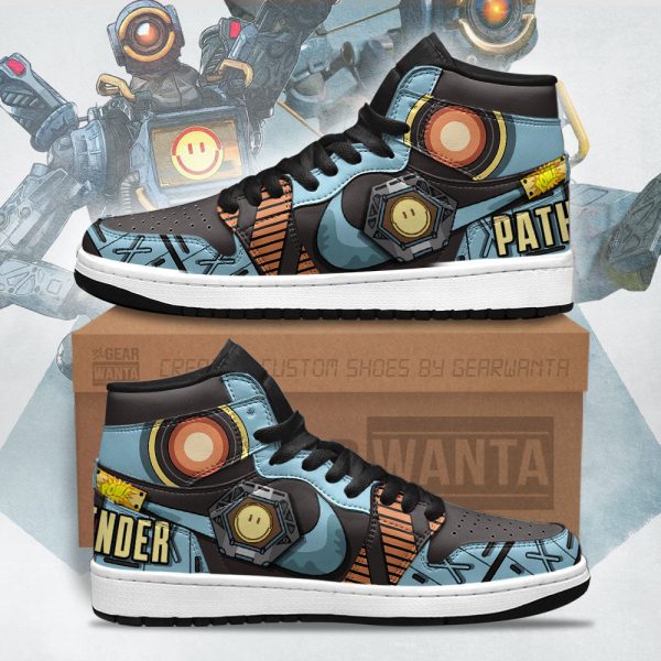 Pathfinder Apex Legends J1 Sneakers Custom For For Gamer 1 - Perfectivy