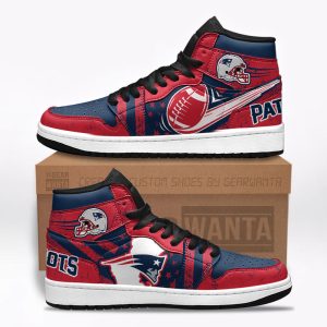 Patriots Football Team J1 Shoes Custom For Fans Sneakers TT13 1 - PerfectIvy