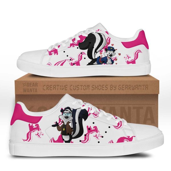Pepe Le Pew Shoes Custom Looney Tunes Cartoon Shoes-Gearsnkrs