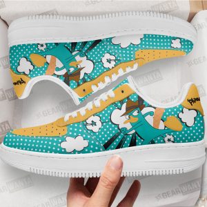 Perry Air Sneakers Custom Phineas and Ferb Shoes 1 - PerfectIvy