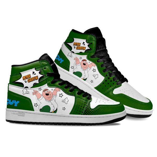 Peter Griffin Air J1S Sneakers Custom Family Guy Shoes-Gearsnkrs