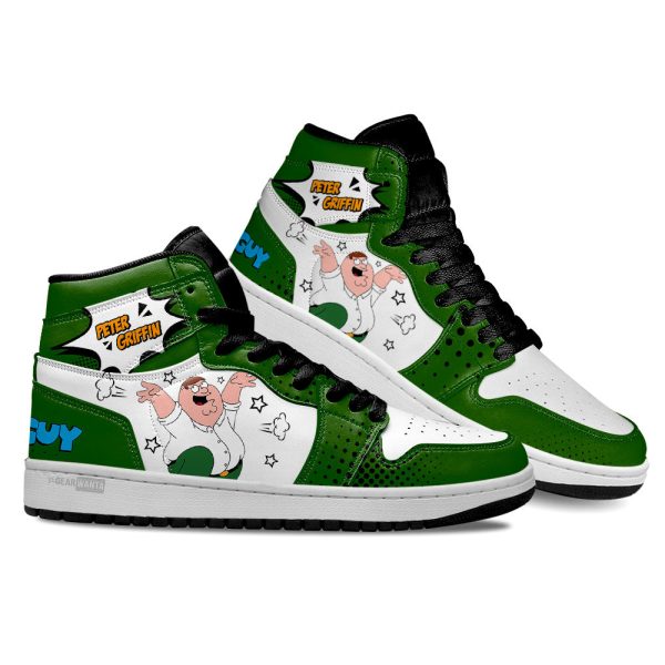 Peter Griffin Air J1S Sneakers Custom Family Guy Shoes 2 - Perfectivy