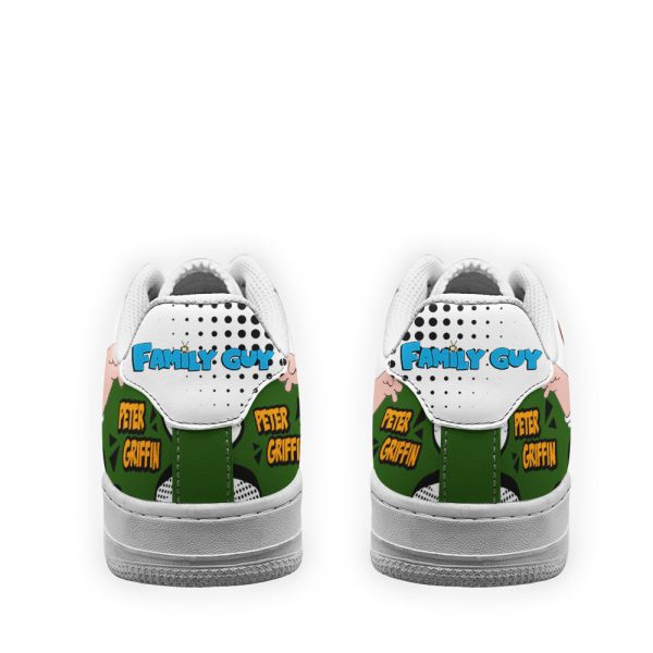 Peter Griffin Family Guy Air Sneakers Custom Cartoon Shoes 4 - Perfectivy