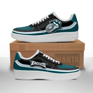 Philadelphia Eagles Air Sneakers Custom Force Shoes Sexy Lips For Fans-Gear Wanta