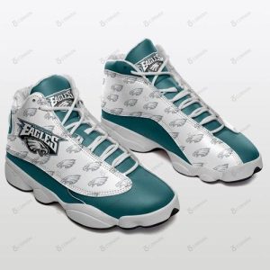 Philadelphia Eagles Custom Shoes J13 Sneakers 353-Gear Wanta