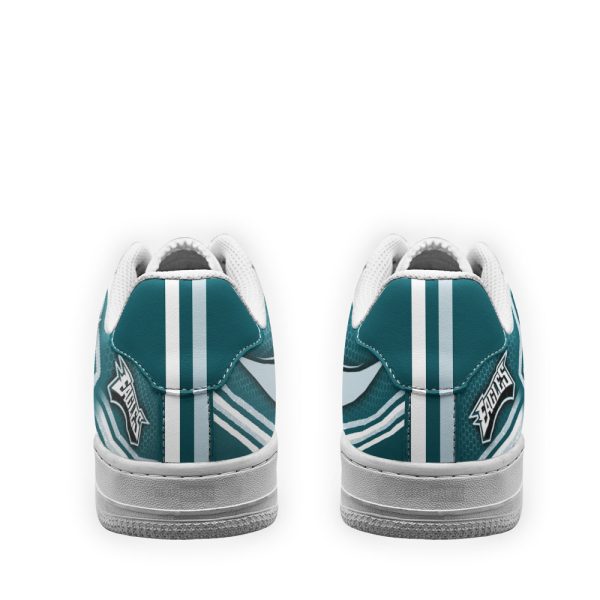 Philadelphia Eagles Air Sneakers Custom Force Shoes For Fans-Gearsnkrs