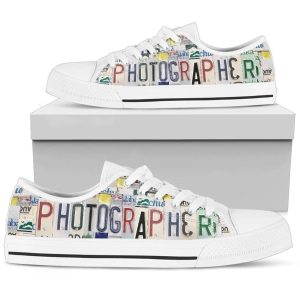 Photographer Women's Sneakers Style Gift Idea Nh08-Gear Wanta