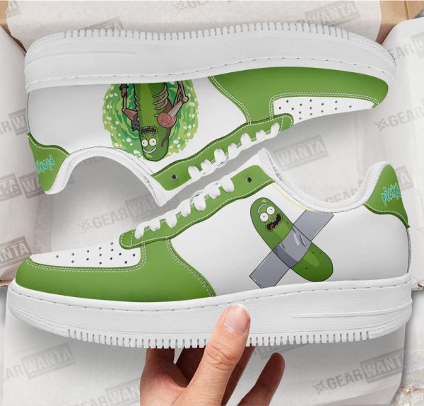 Pickle Rick Rick And Morty Custom Air Sneakers Qd13 2 - Perfectivy
