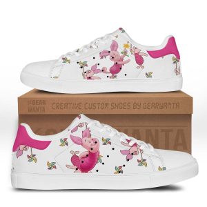 Pigglet Skate Shoes Custom Winnie The Pooh Sneakers-Gear Wanta