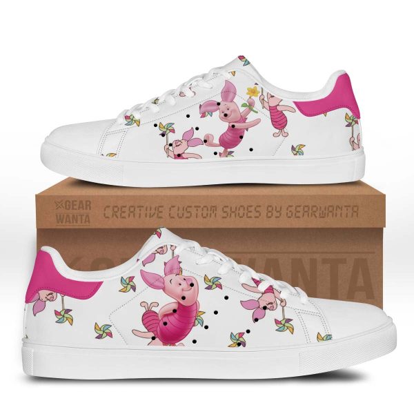 Pigglet Skate Shoes Custom Winnie The Pooh Sneakers-Gearsnkrs