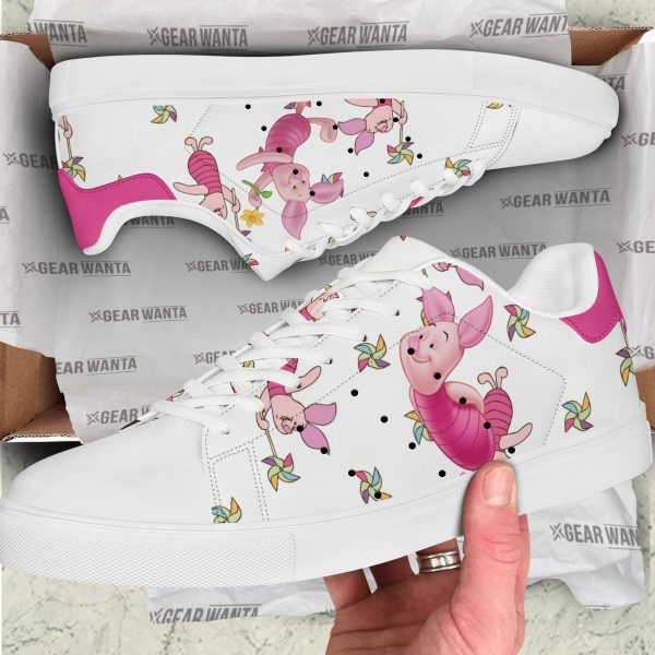 Pigglet Skate Shoes Custom Winnie The Pooh Sneakers-Gearsnkrs