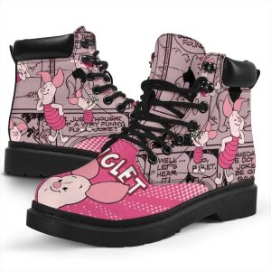 Piglet Boots Shoes Winnie The Pooh Idea Gift For Fan-Gearsnkrs