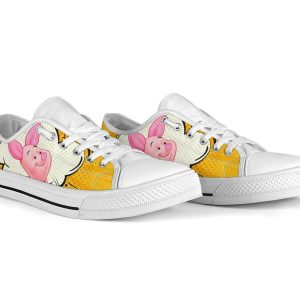 Piglet Sneakers Low Top Shoes Custom Idea PT20-Gear Wanta