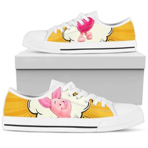 Piglet Sneakers Low Top Shoes Custom Idea PT20-Gear Wanta