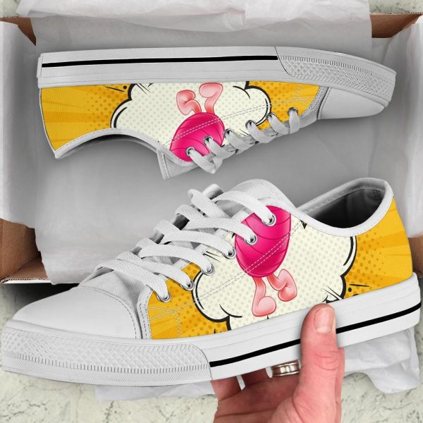 Piglet Sneakers Low Top Shoes Custom Idea Pt20-Gearsnkrs