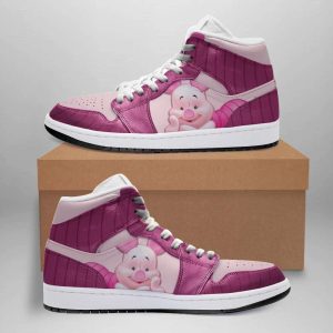 Piglet Winnie The Pooh JD Sneakers Custom Shoes 2 - PerfectIvy