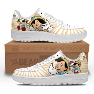 Pinocchio Air Sneakers Custom 1 - PerfectIvy