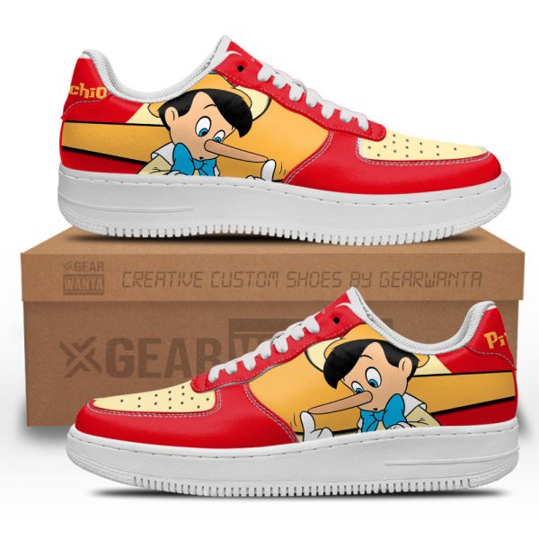 Pinocchio Custom Cartoon Kid Jd Sneakers Lt13 1 - Perfectivy