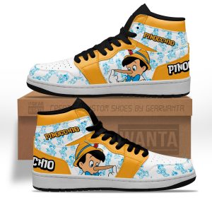 Pinocchio J1 Shoes Custom For Cartoon Fans Sneakers PT04 1 - PerfectIvy