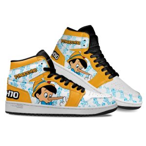 Pinocchio J1 Shoes Custom For Cartoon Fans Sneakers Pt04 3 - Perfectivy