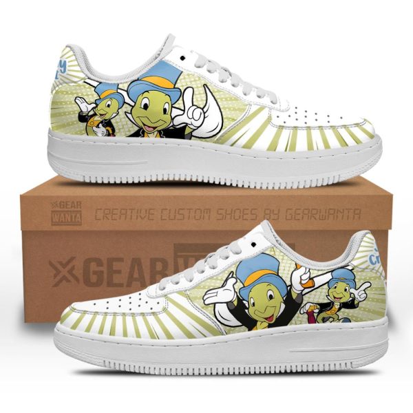 Pinocchio Jiminy Cricket Air Sneakers Custom 1 - Perfectivy