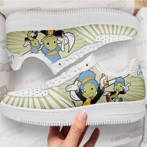 Pinocchio Jiminy Cricket Air Sneakers Custom 2 - PerfectIvy