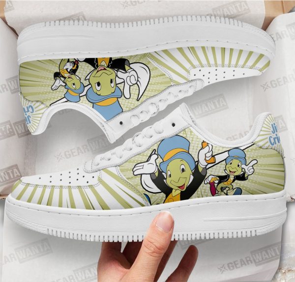 Pinocchio Jiminy Cricket Air Sneakers Custom 2 - Perfectivy