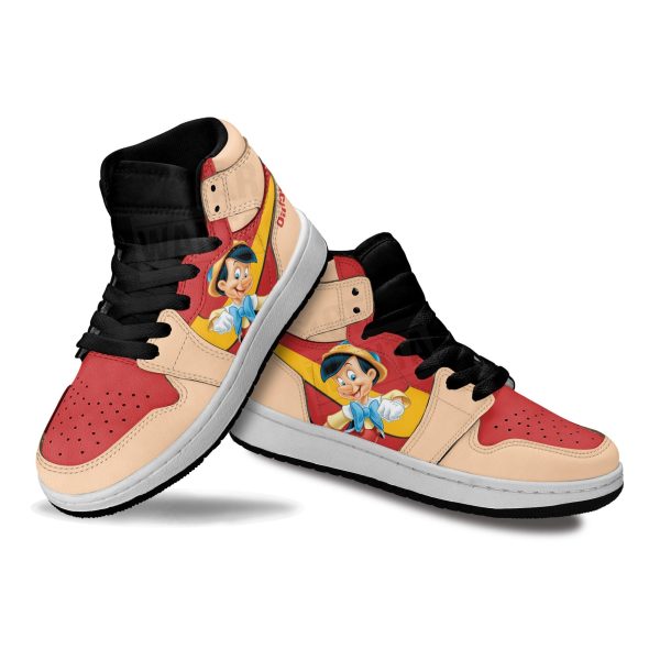 Pinocchio Kid Sneakers Custom For Kids 3 - Perfectivy