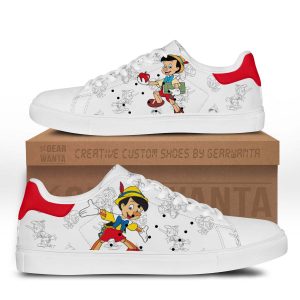 Pinocchio Skate Shoes Custom Pinocchio Cartoon Shoes-Gear Wanta
