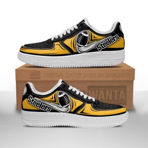 Pittsburgh Steelers Air Shoes Custom NAF Sneakers For Fans-Gear Wanta