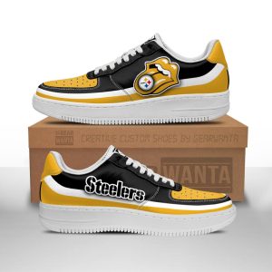 Pittsburgh Steelers Air Sneakers Custom Force Shoes Sexy Lips For Fans-Gear Wanta