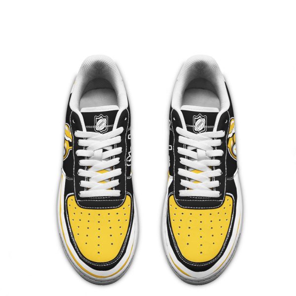 Pittsburgh Steelers Air Sneakers Custom Force Shoes Sexy Lips For Fans-Gearsnkrs