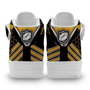 Pittsburgh Steelers Sneakers Custom Air Mid Shoes For Fans-Gearsnkrs