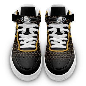 Pittsburgh Steelers Sneakers Custom Air Mid Shoes For Fans-Gearsnkrs