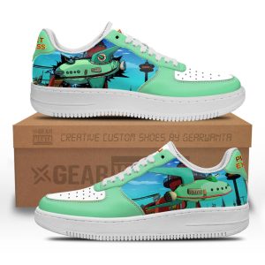 Planet Express Futurama Custom Air Sneakers QD12 1 - PerfectIvy