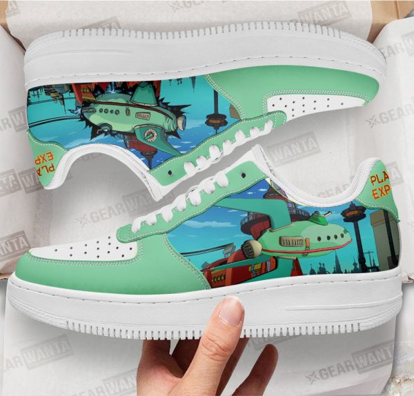 Planet Express Futurama Custom Air Sneakers Qd12 2 - Perfectivy