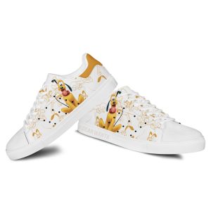 Pluto Skate Shoes Custom Mickey Mouse Clubhouse Cartoon Shoes-Gear Wanta