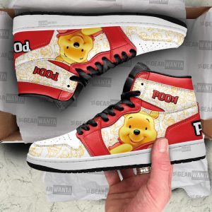 Pooh J1 Shoes Custom For Cartoon Fans Sneakers PT04 2 - PerfectIvy