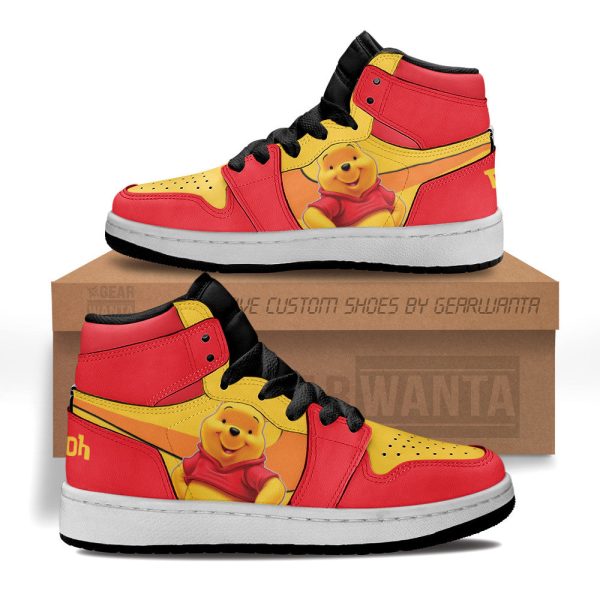 Pooh Kid Sneakers Custom For Kids 1 - Perfectivy