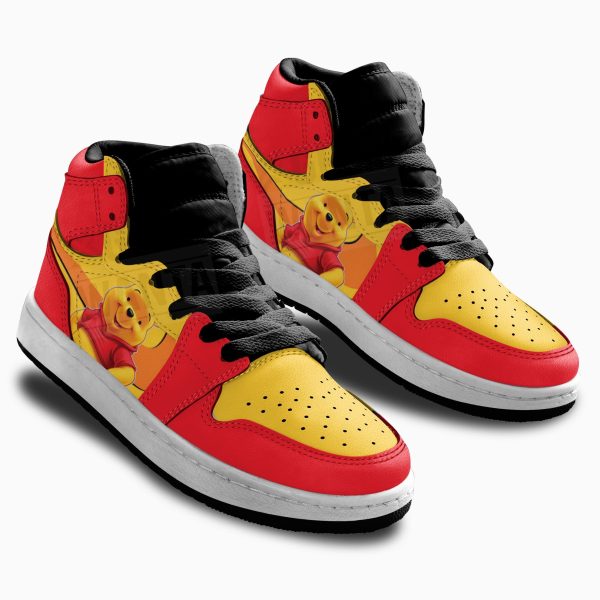 Pooh Kid Sneakers Custom For Kids 3 - Perfectivy