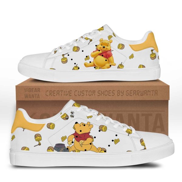 Pooh Skate Shoes Custom Winnie The Pooh Sneakers For Fans-Gearsnkrs